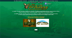 Desktop Screenshot of lasardillascostarica.com
