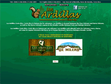 Tablet Screenshot of lasardillascostarica.com